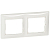Рамка 2-м Valena горизонт. бел. IEK 774452