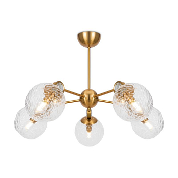 Светильник Mellow 40Вт E14х5 IP20 подвесной Freya FR5264PL-05BS