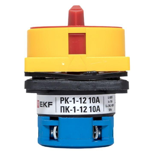 Переключатель кулачковый ПК-1-12 10А 2п "0-1" с блокировкой IP65 PROxima EKF pk-1-12-10-a65