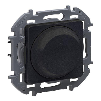 Механизм светорегулятора поворотного Inspiria 300Вт без нейтрали антрацит IEK 673793