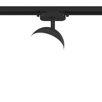 Светильник трековый ARTLINE поворотный шар 100х100х75мм GX53 230В пластик 4кв.м черн. Ritter 59926 9