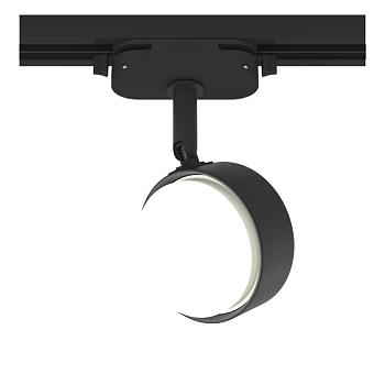 Светильник трековый ARTLINE поворотный шар 82х82х30мм GX53 230В алюм. 4кв.м черн. Ritter 59924 5