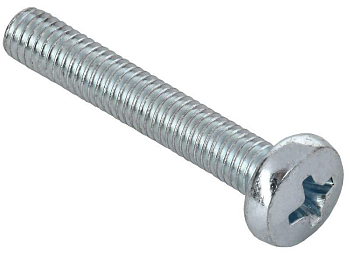 Винт с полусферической головкой и крестообраз. шлицем М6х16 DIN 7985 IEK CMZ10-VPL-6-16