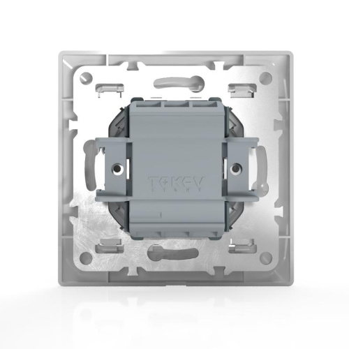 Выключатель 1-кл. СП AVA 10А IP20 в сборе бел. TOKOV LIGHT TKL-AV-V1F-C01