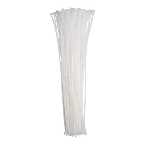 Хомут кабельный PCT 4.8х450-100WH 4.8х450 PA6.6 бел.(уп.100шт) JazzWay 5054127