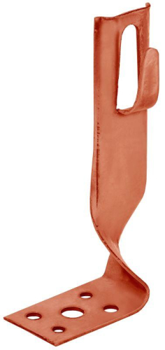 Держатель проводника круглого 6-8мм угловой скрыт. H=70мм медь IEK ZDP87-50-1-68-70