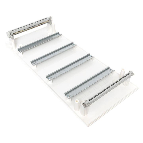 Щит распределительный навесной Unix 4х12мод. IP41 бел. дверь PROxima EKF ux-4x12-nw