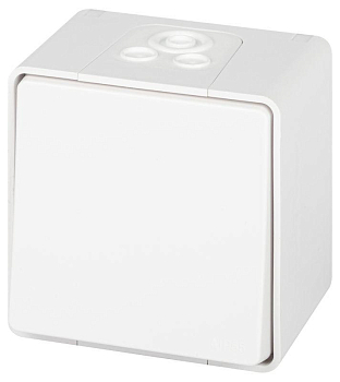 Переключатель Эксперт 11-1503-01 IP55 10АХ-250В ОУ бел. Эра Б0063301