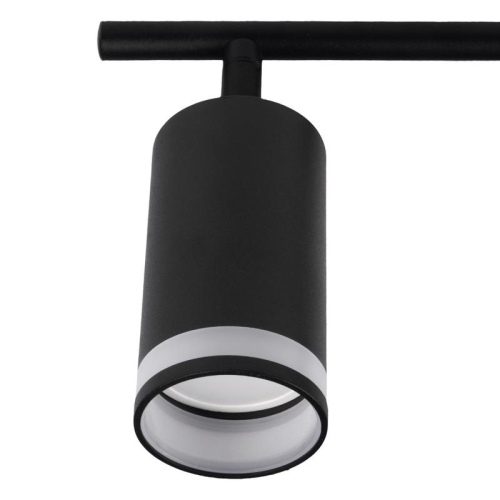 Светильник PCL-0204 4xGU10 IP20 230В BL настен./потолочн. декор. под лампу JazzWay 5066502