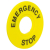 Табличка для кнопок 22мм "EMERGENCY STOP" EKF scep-es Табличка для кнопок 22мм "EMERGENCY STOP" EKF scep-es