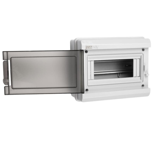 Бокс модульный накладной PDB/W 3008 GR (ЩРН-ПГ- 8) IP65 пластик. Pro JazzWay 5071988