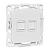 Розетка компьютерная 2-м Стокгольм RJ-45 механизм бел. EKF EYK02-035-10