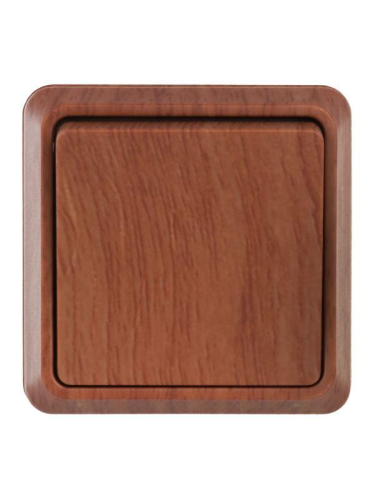 Выключатель 1-кл. ОП Октава 10А IP20 ВС20-1-0-ОД дуб GENERICA EVO10-K04-10-DC