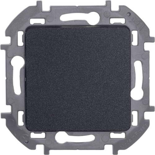 Выключатель 1-кл. Inspiria 10А IP20 250В 10AX механизм антрацит IEK 673603