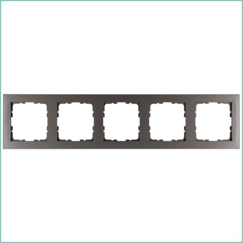 Рамка 5-м G-Classic мокко Jasmart G1005Z