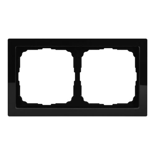 Рамка 2-м ArtGallery Pure матов. органич. стекло черн. SE GAL331002