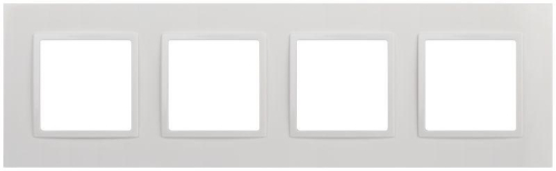 Рамка 4-м Elegance 14-5014-01 Classic бел. Эра Б0060586