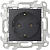 Розетка 1-м СП Simon 24 16А IP20 2P+E Schuko без защ. шторок механизм графит Simon 2450434-038