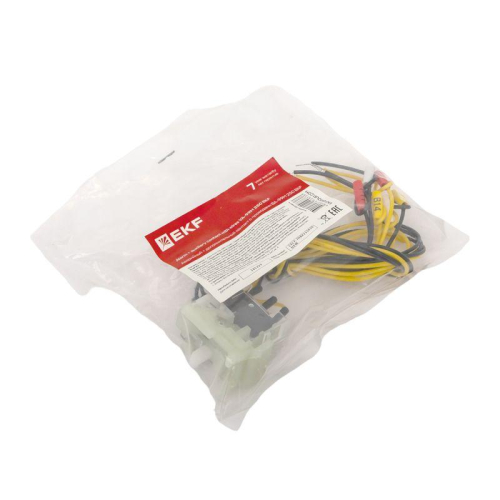 Контакт дополнительный + аварийный ВА-99М 250 с проводами EKF mccb99m-250-alax-w