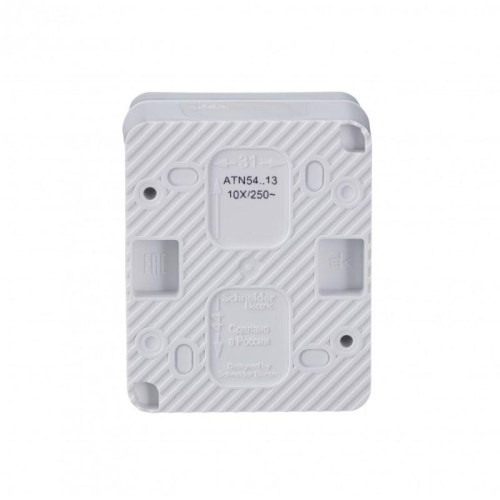 Выключатель 1-кл. ОП AtlasDesign PROFI IP54 10AX с подсветкой бел. SE ATN540113