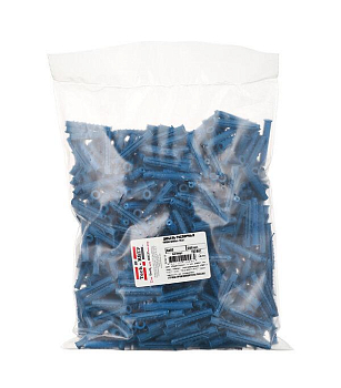 Дюбель четырехраспорный (универс.) Чапай 6х40 шипы + усы полипропилен (уп.500шт) Tech-Kreр 132441