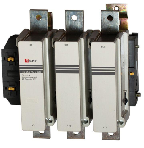 Контактор КТЭ 630А кат. 380В AC 1НО EKF ctr-b-630-380