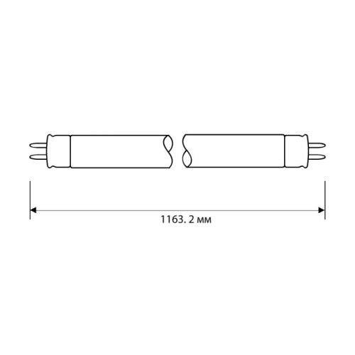 Лампа люминесцентная FT5-28W/54 28Вт T5 6500К G5 Camelion 3335