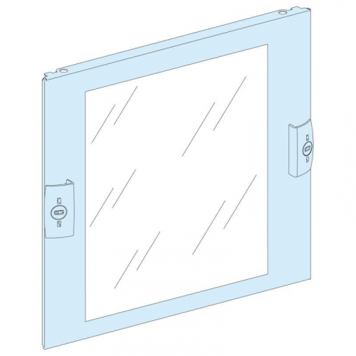 Панель передняя прозрачн. 4мод. Ш = 250мм SchE LVS03352