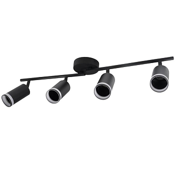 Светильник PCL-0204 4xGU10 IP20 230В BL настен./потолочн. декор. под лампу JazzWay 5066502