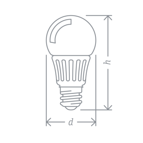 Лампа светодиодная 61 664 NLL-A60-10-127-4K-E27 10Вт грушевидная матовая 4000К нейтр. бел. E27 800лм 110-140В низковольтная Navigator 61664