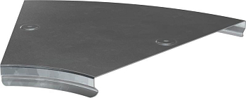 Крышка угла плавного 45град. тип Г01 ESCA 300мм HDZ IEK CPG01D-0-45-300-08-HDZ