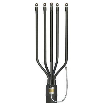 Муфта кабельная концевая универс. 1кВ 5 ПКВ(Н)Тпб-1 (25-50) с наконечниками (пластик с броней) ГОФРОМАТИК zeta21027