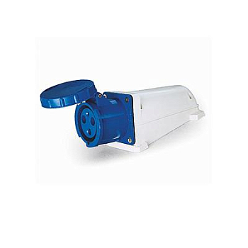 Розетка стационарная ОП PPC 133 63А 3п 2Р+РЕ 220В IP67 Pro JazzWay 5072756