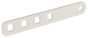 Пластина шарнирная H=35мм RAL 9016 IEK CLM51D-PSH-035-9016