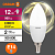 Лампа светодиодная LED Value B 12Вт 3000К тепл. бел. E14 960лм B матов. пластик 220-240В (замена 100Вт) OSRAM 4099854308659