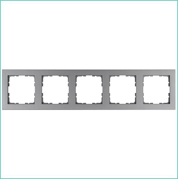 Рамка 5-м G-Classic алюм. Jasmart G1005S