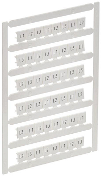 Маркер для CTS 6кв.мм/CP 10кв.мм "L1; L2; L3" ARMAFIX IEK AF-CT10D-M-006-22