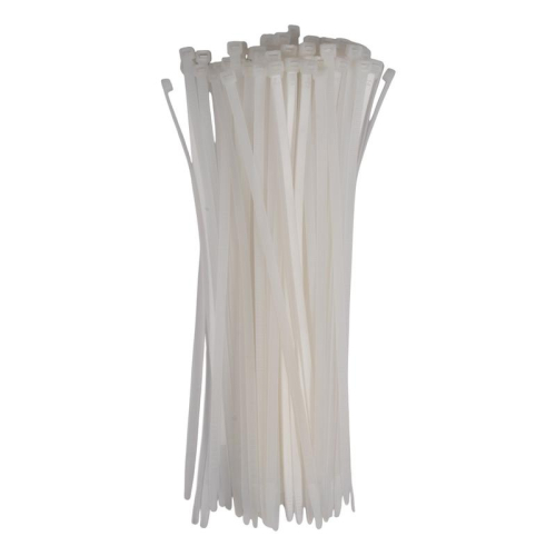 Хомут кабельный PCT 7.6х350-100WH 7.6х350 PA6.6 бел.(уп.100шт) JazzWay 5054219