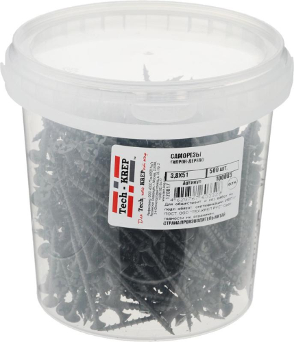 Саморез ШСГД 3.8х51 (уп.500шт) Tech-Krep/Zitar 100083