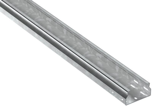 Лоток листовой неперфорир. 50х100 L2000 сталь 2.0мм HDZ ESCA 7 IEK CLN10-050-100-200-2-HDZ