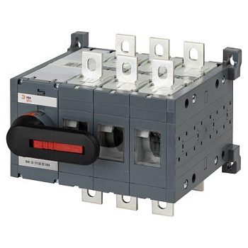 Выключатель-разъединитель ВНК-35-31130 PRO mvr30-3-160E 3П 160А на 2 направления с фронтальной рукояткой управления Эра Б0054015