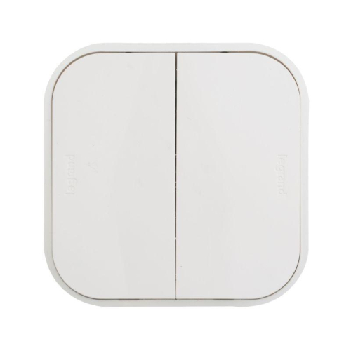 Выключатель 2-кл. ОП Quteo 10А IP20 10AX бел. IEK 782202