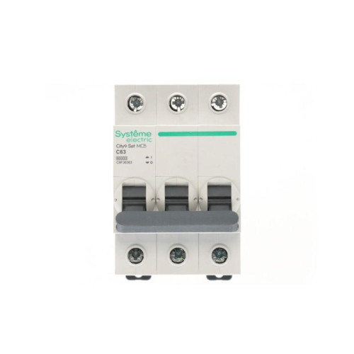 Выключатель автоматический 3п City9 Set (АВ) С 63А 6кА 400В SE C9F36363