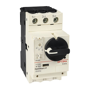 Выключатель автоматический 3п 14А диапазон уставок 9…14А OptiStart P GV2P16 КЭАЗ 372909