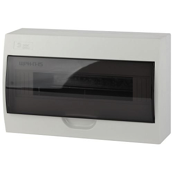 Бокс навесной ЩРН-П-15 15мод. IP41 пластик SIMPLE NO-box_simple-plastic_15_surface BOXS15 Эра Б0041526