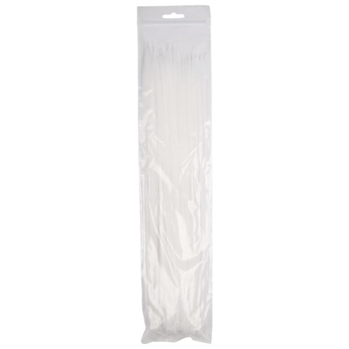 Хомут кабельный PCT 3.6х350-100WH 3.6х350 PA6.6 бел.(уп.100шт) JazzWay 5053885