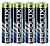 Элемент питания алкалиновый AA/LR6 1.5В Alkaline SR4 (блист.4шт) Ergolux 14282