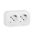 Розетка 2-м ОП Quteo 16А IP20 250В 2х2P+E с заземл. защ. шторки бел. IEK 782237 Розетка 2-м ОП Quteo 16А IP20 250В 2х2P+E с заземл. защ. шторки бел. IEK 782237