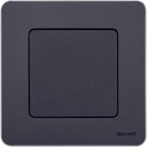 Выключатель 1-кл. Inspiria 10А IP20 250В 10AX механизм антрацит IEK 673603