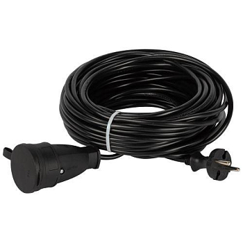 Удлинитель-шнур 1х0м без заземл. ПВС 2х0.75 GREEN LINE BUH-6-20m Эра Б0065138